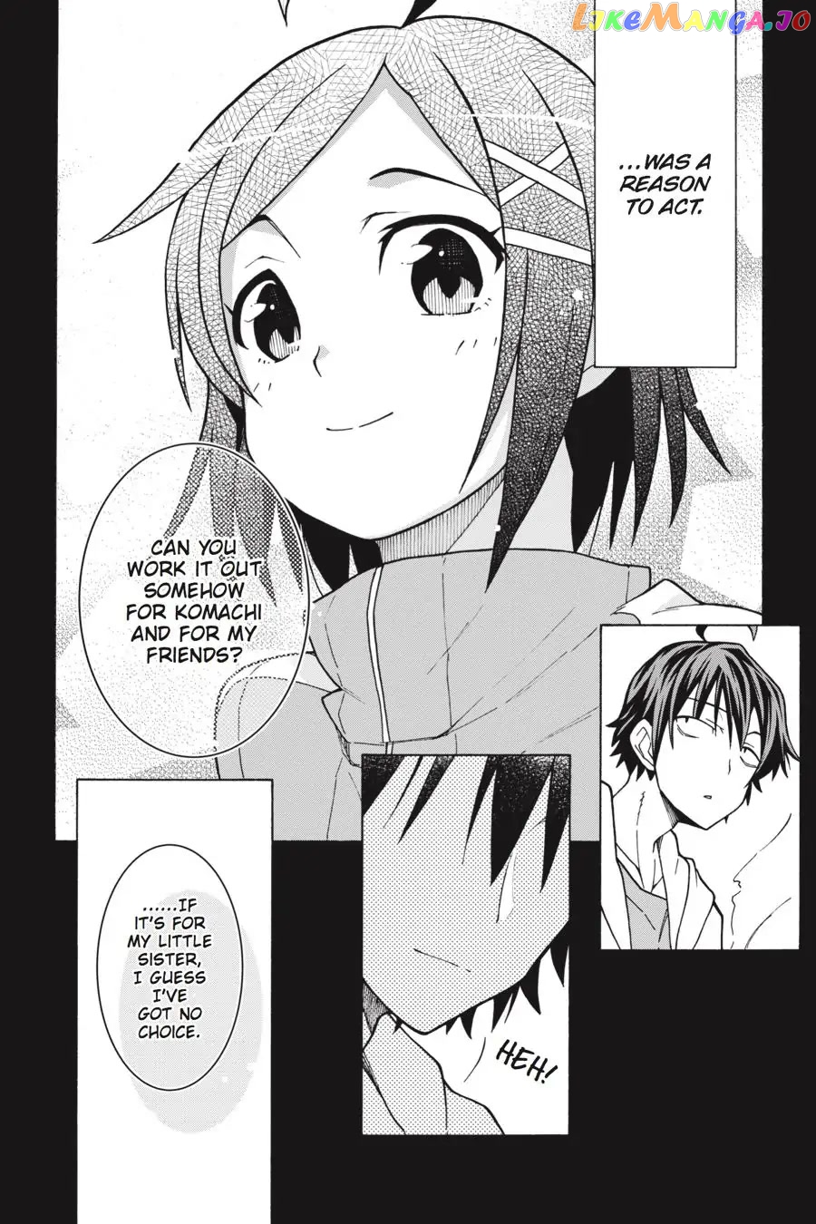 Yahari Ore no Seishun Rabukome wa Machigatte Iru. @ Comic chapter 57 - page 6