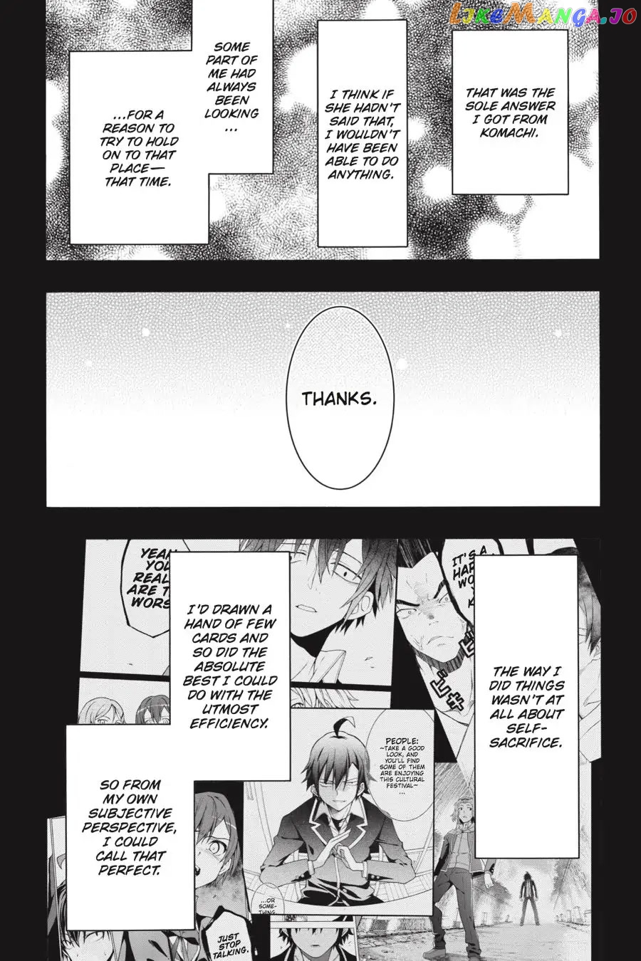 Yahari Ore no Seishun Rabukome wa Machigatte Iru. @ Comic chapter 57 - page 7