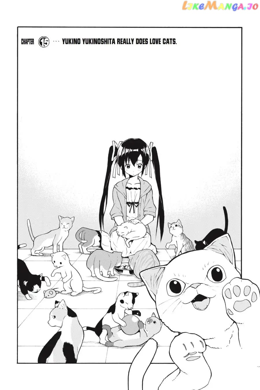 Yahari Ore no Seishun Rabukome wa Machigatte Iru. @ Comic chapter 15 - page 2