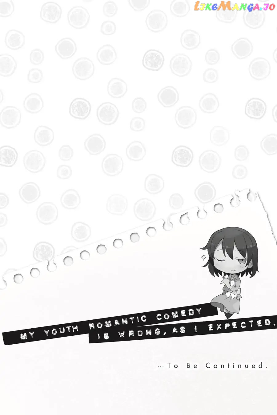 Yahari Ore no Seishun Rabukome wa Machigatte Iru. @ Comic chapter 75 - page 33