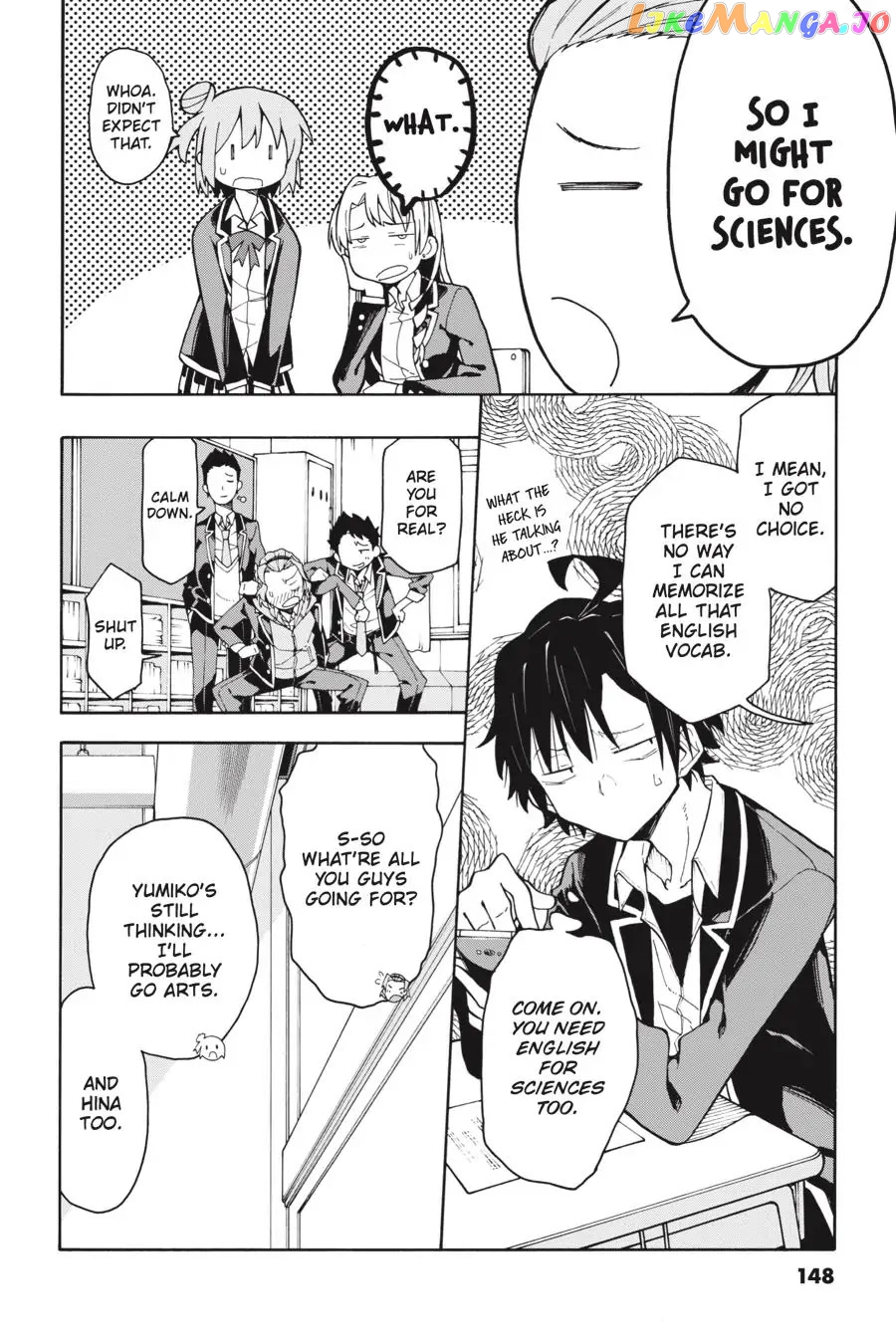 Yahari Ore no Seishun Rabukome wa Machigatte Iru. @ Comic chapter 75 - page 6