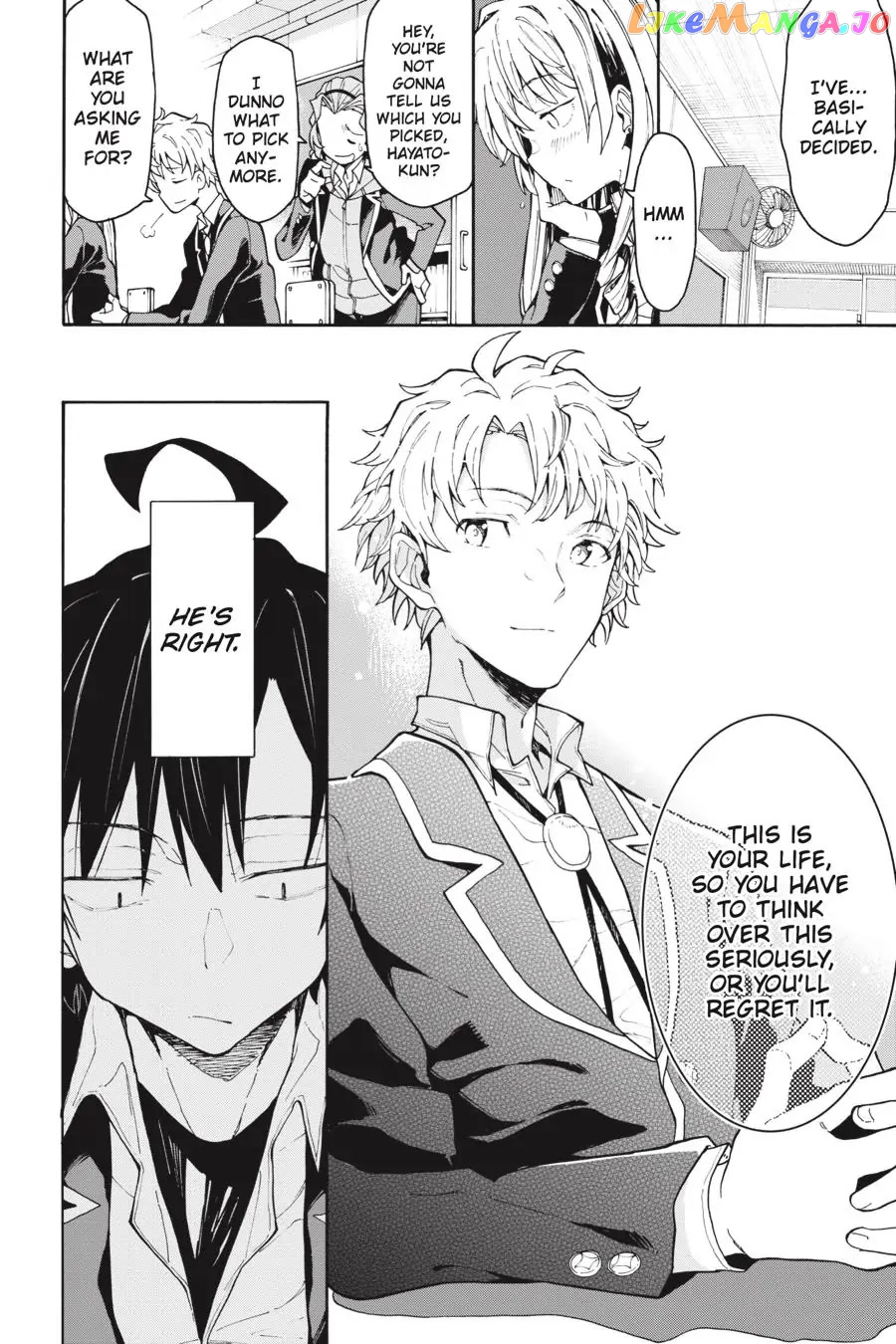 Yahari Ore no Seishun Rabukome wa Machigatte Iru. @ Comic chapter 75 - page 8
