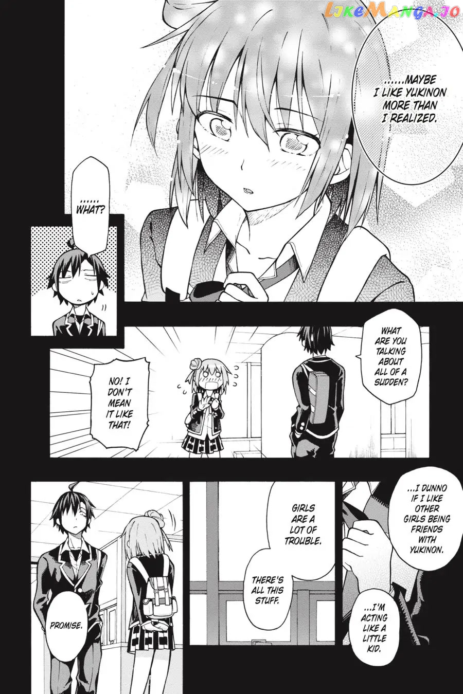 Yahari Ore no Seishun Rabukome wa Machigatte Iru. @ Comic chapter 37 - page 10