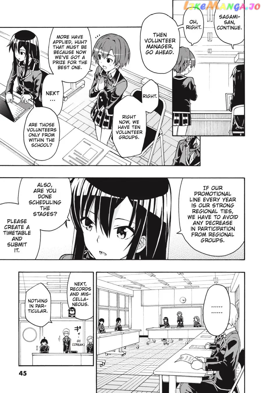 Yahari Ore no Seishun Rabukome wa Machigatte Iru. @ Comic chapter 37 - page 13
