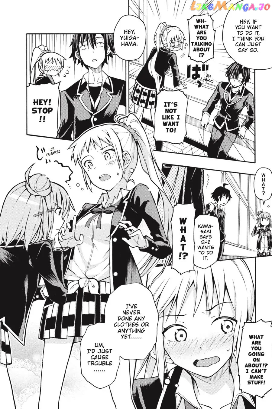 Yahari Ore no Seishun Rabukome wa Machigatte Iru. @ Comic chapter 37 - page 18