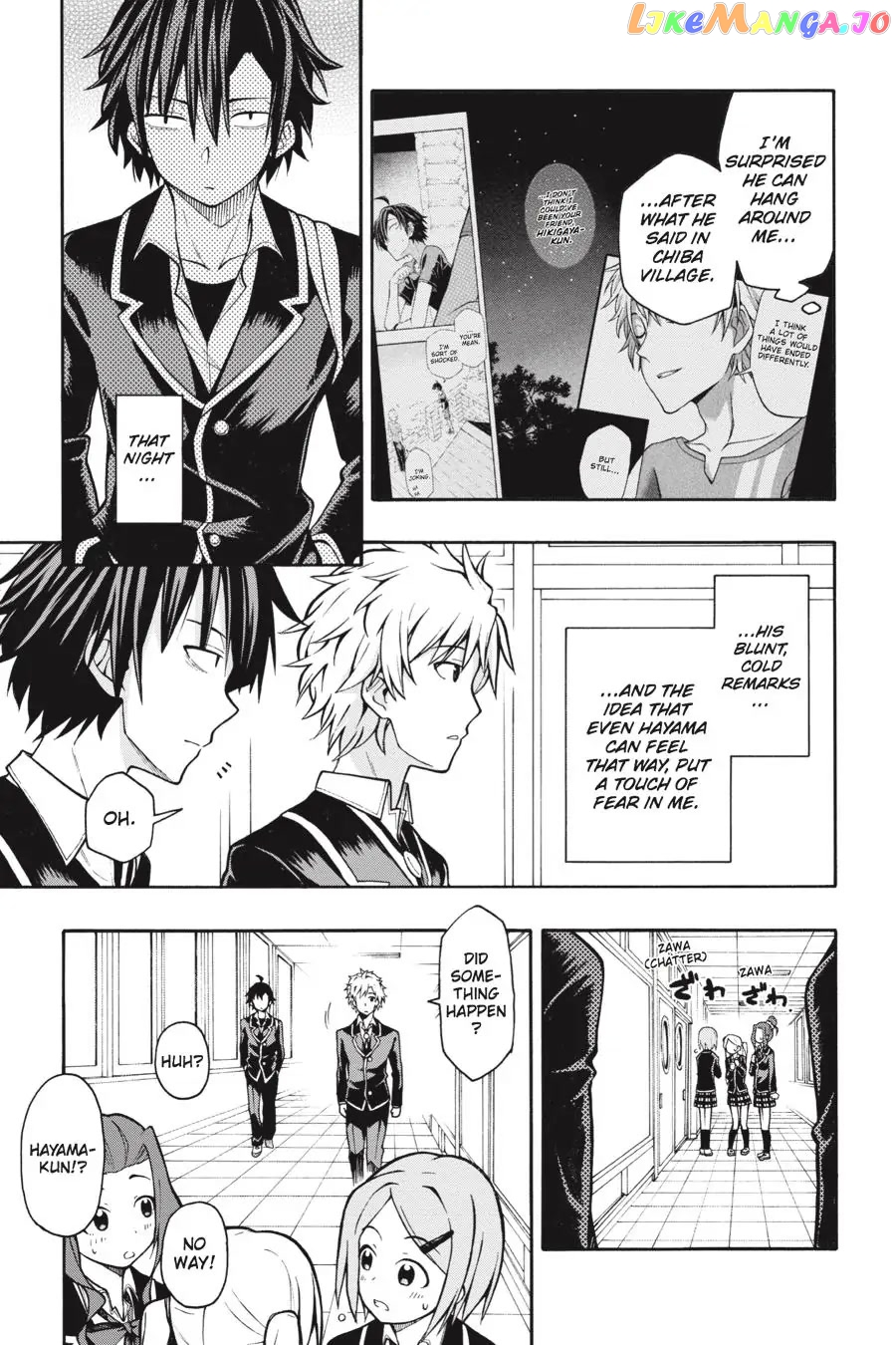 Yahari Ore no Seishun Rabukome wa Machigatte Iru. @ Comic chapter 37 - page 23