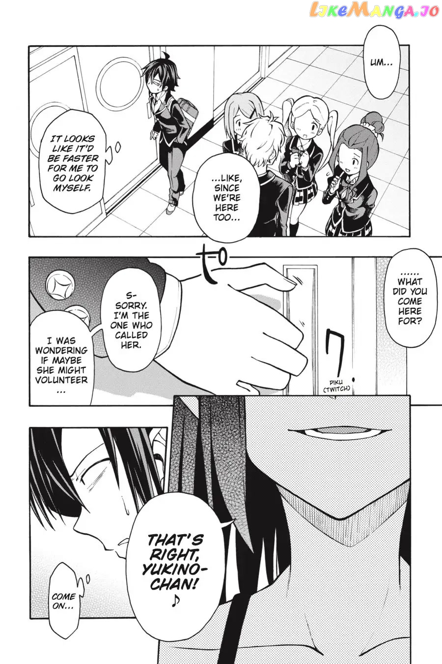 Yahari Ore no Seishun Rabukome wa Machigatte Iru. @ Comic chapter 37 - page 24