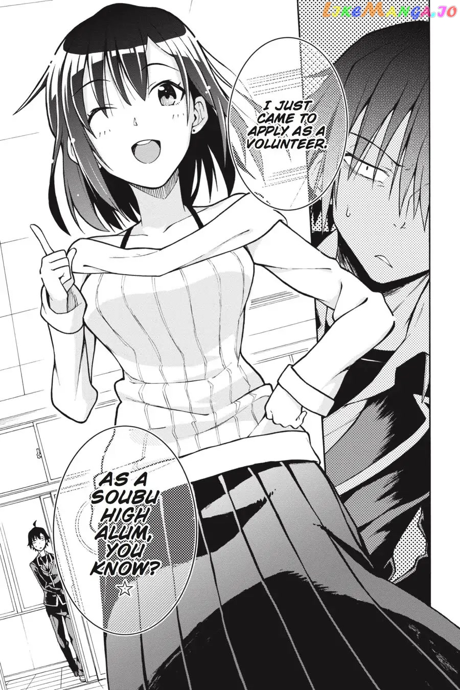 Yahari Ore no Seishun Rabukome wa Machigatte Iru. @ Comic chapter 37 - page 25