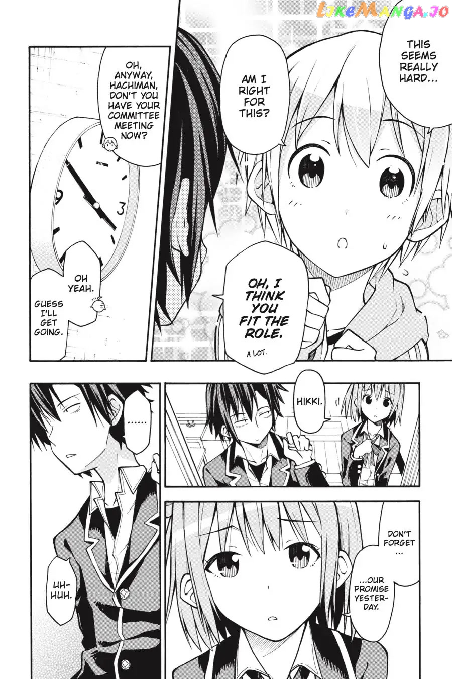 Yahari Ore no Seishun Rabukome wa Machigatte Iru. @ Comic chapter 37 - page 4