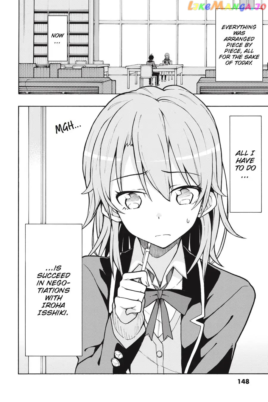 Yahari Ore no Seishun Rabukome wa Machigatte Iru. @ Comic chapter 58 - page 2