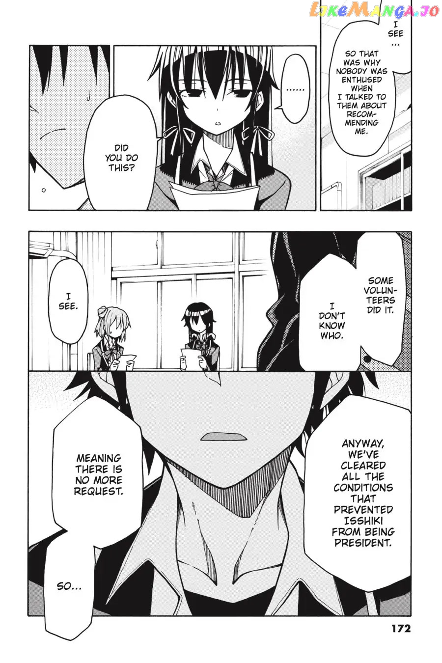 Yahari Ore no Seishun Rabukome wa Machigatte Iru. @ Comic chapter 58 - page 25