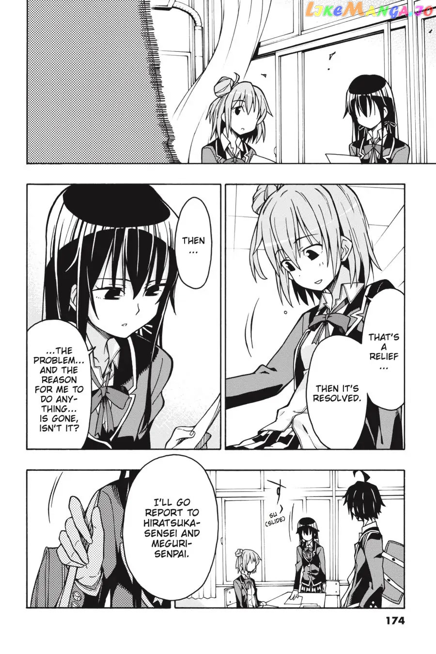 Yahari Ore no Seishun Rabukome wa Machigatte Iru. @ Comic chapter 58 - page 27