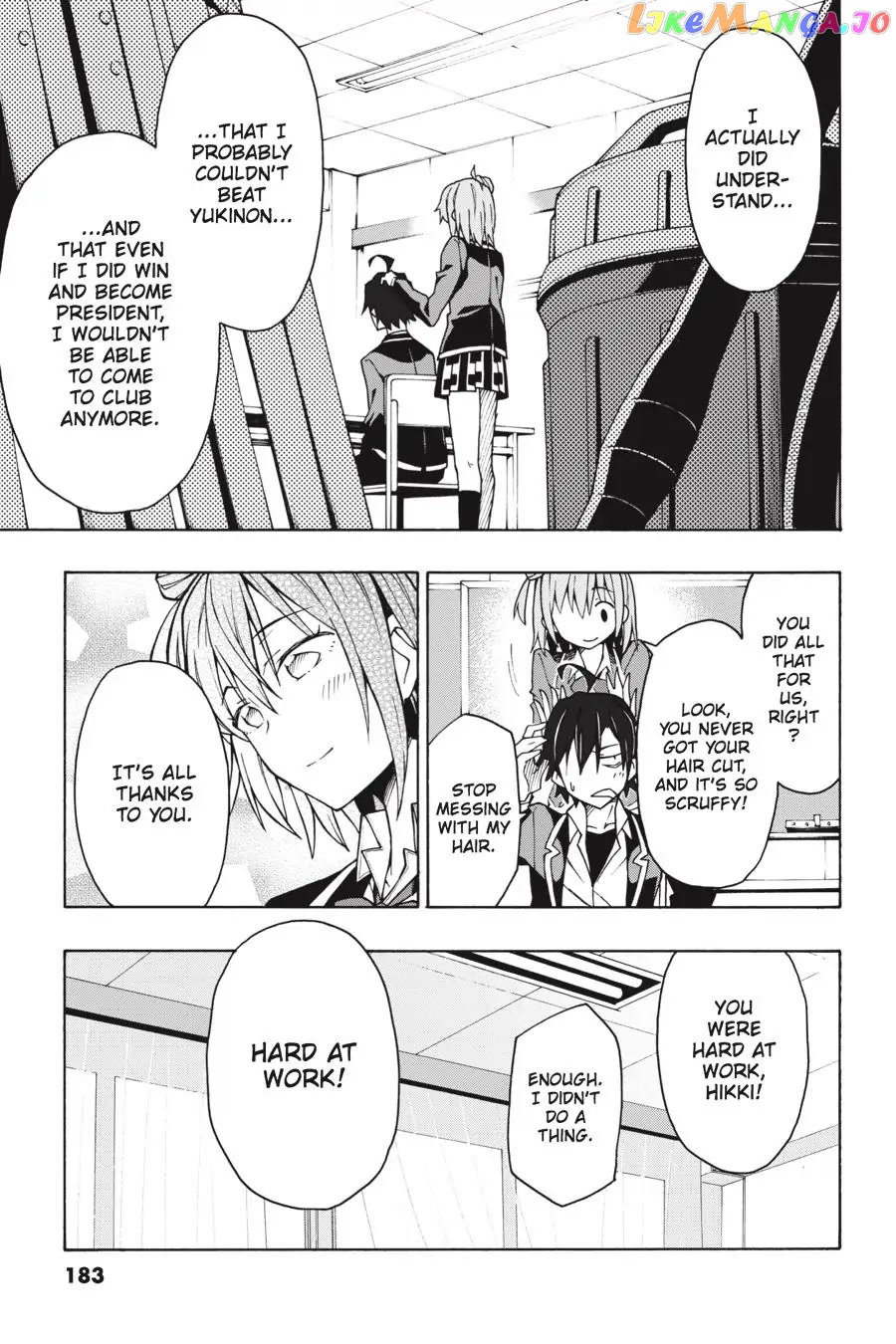 Yahari Ore no Seishun Rabukome wa Machigatte Iru. @ Comic chapter 58 - page 36