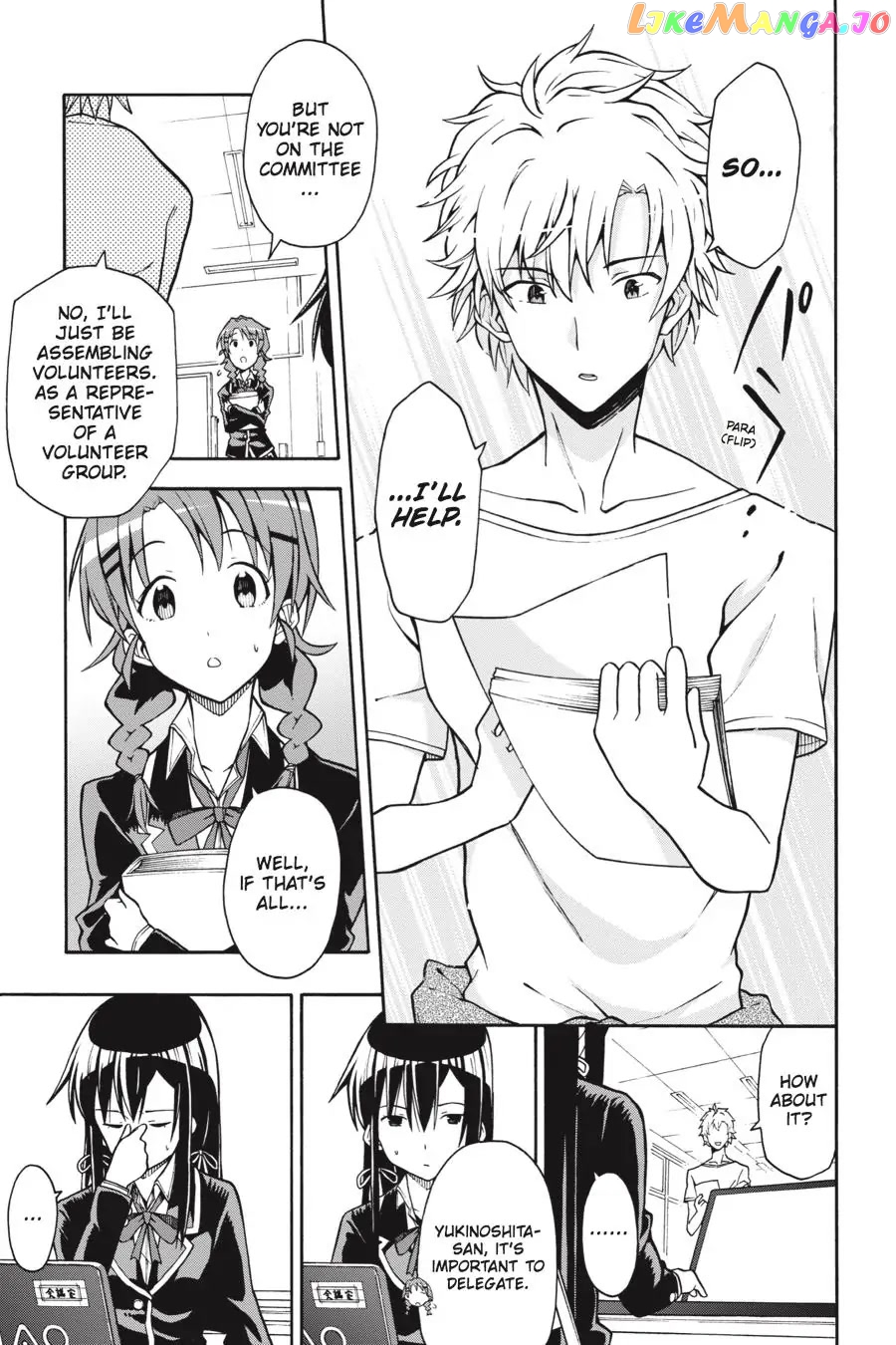Yahari Ore no Seishun Rabukome wa Machigatte Iru. @ Comic chapter 38 - page 13
