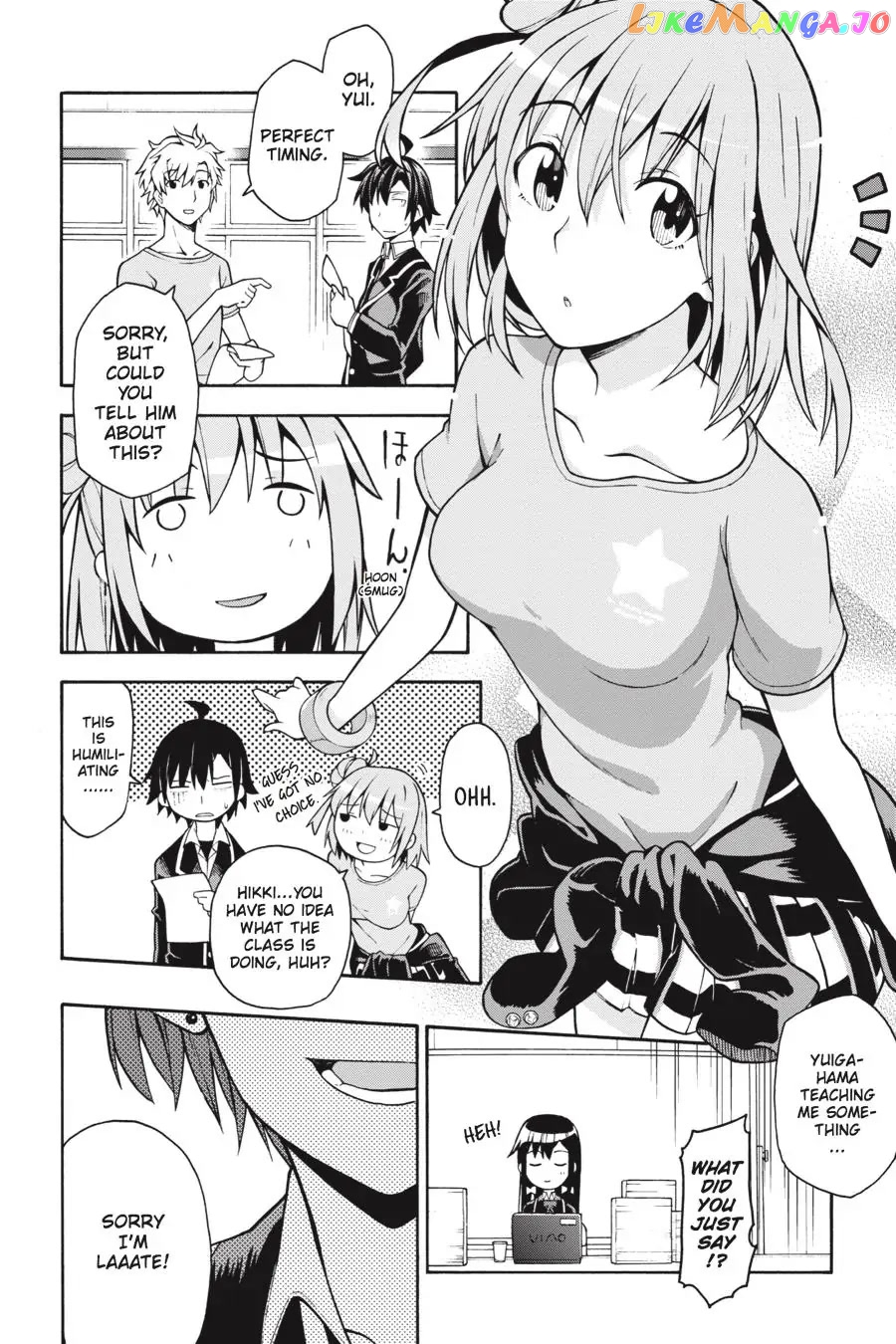 Yahari Ore no Seishun Rabukome wa Machigatte Iru. @ Comic chapter 38 - page 16