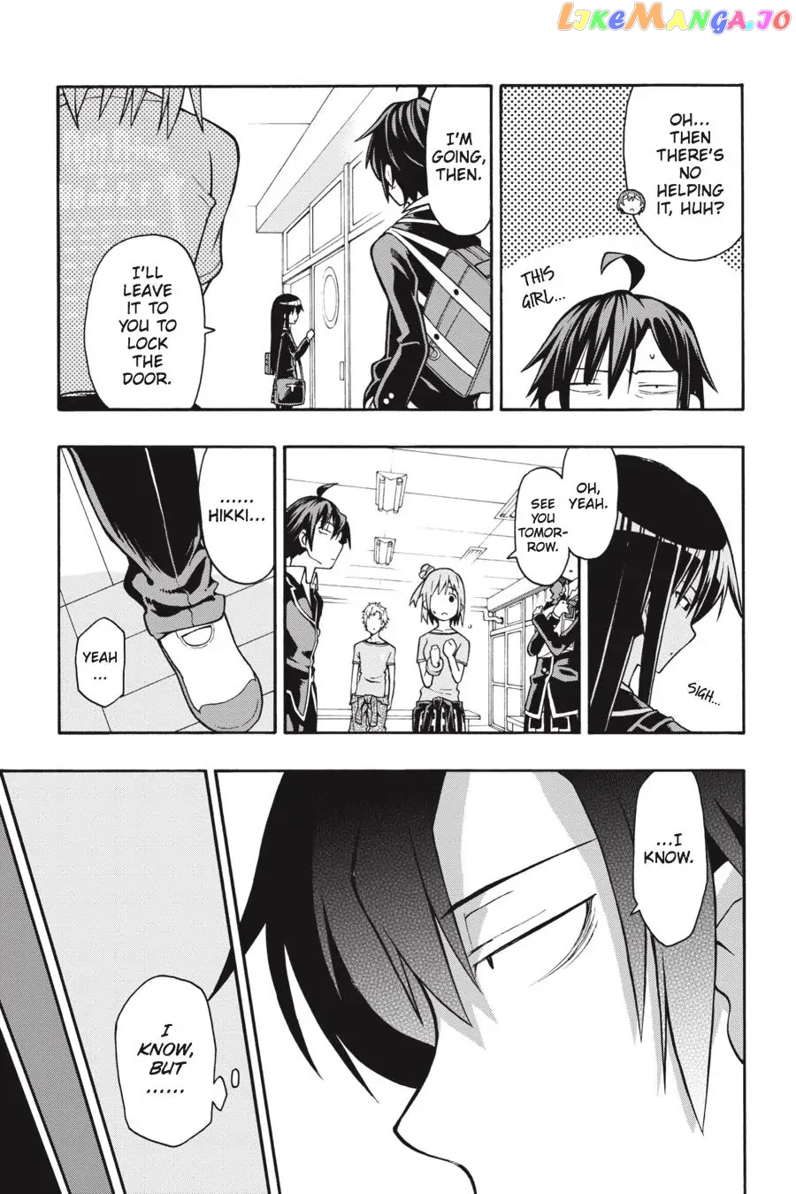 Yahari Ore no Seishun Rabukome wa Machigatte Iru. @ Comic chapter 38 - page 23