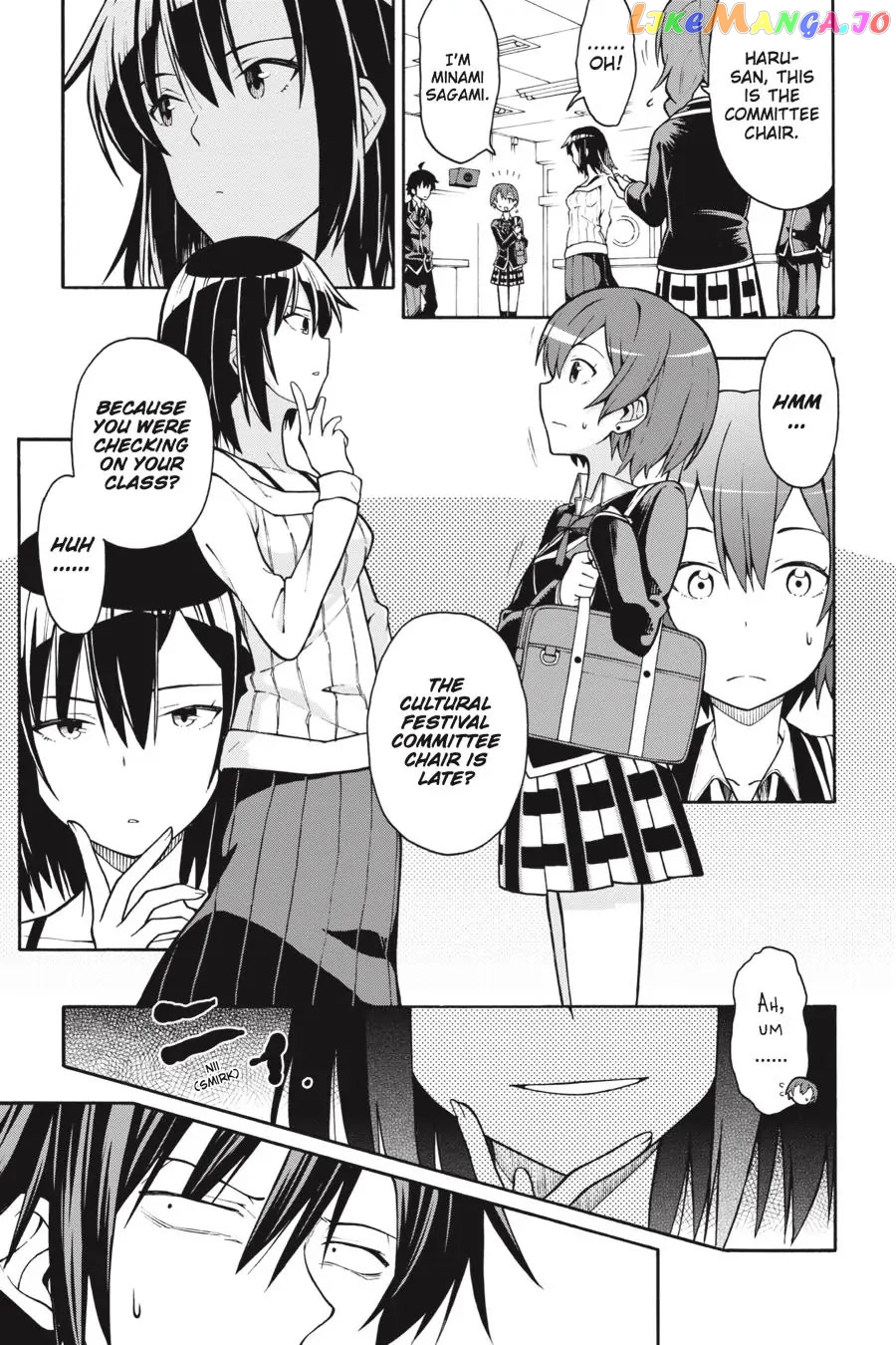 Yahari Ore no Seishun Rabukome wa Machigatte Iru. @ Comic chapter 38 - page 5