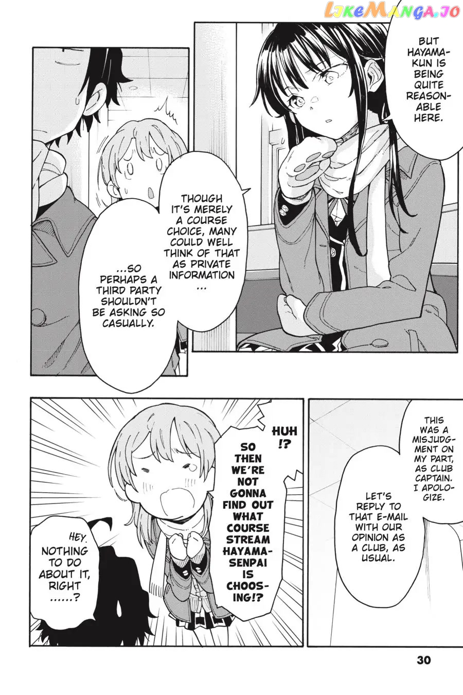 Yahari Ore no Seishun Rabukome wa Machigatte Iru. @ Comic chapter 76 - page 29