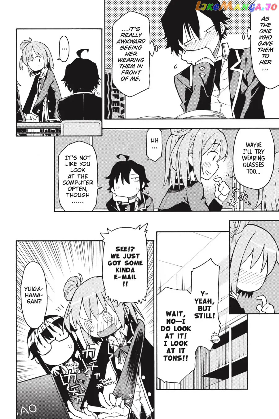 Yahari Ore no Seishun Rabukome wa Machigatte Iru. @ Comic chapter 76 - page 8