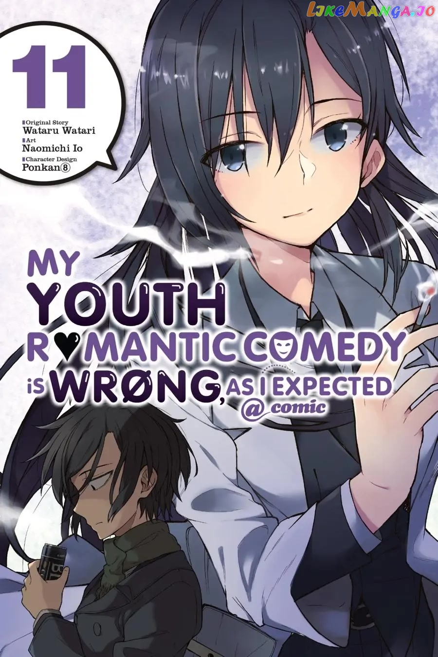 Yahari Ore no Seishun Rabukome wa Machigatte Iru. @ Comic chapter 59 - page 1