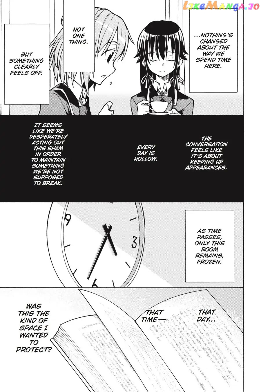 Yahari Ore no Seishun Rabukome wa Machigatte Iru. @ Comic chapter 59 - page 10