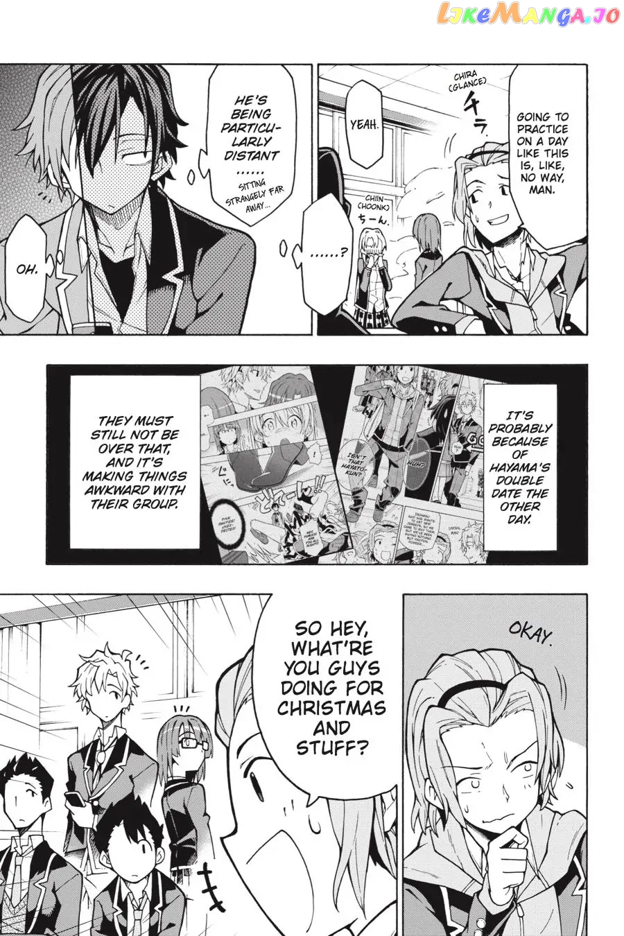 Yahari Ore no Seishun Rabukome wa Machigatte Iru. @ Comic chapter 59 - page 12