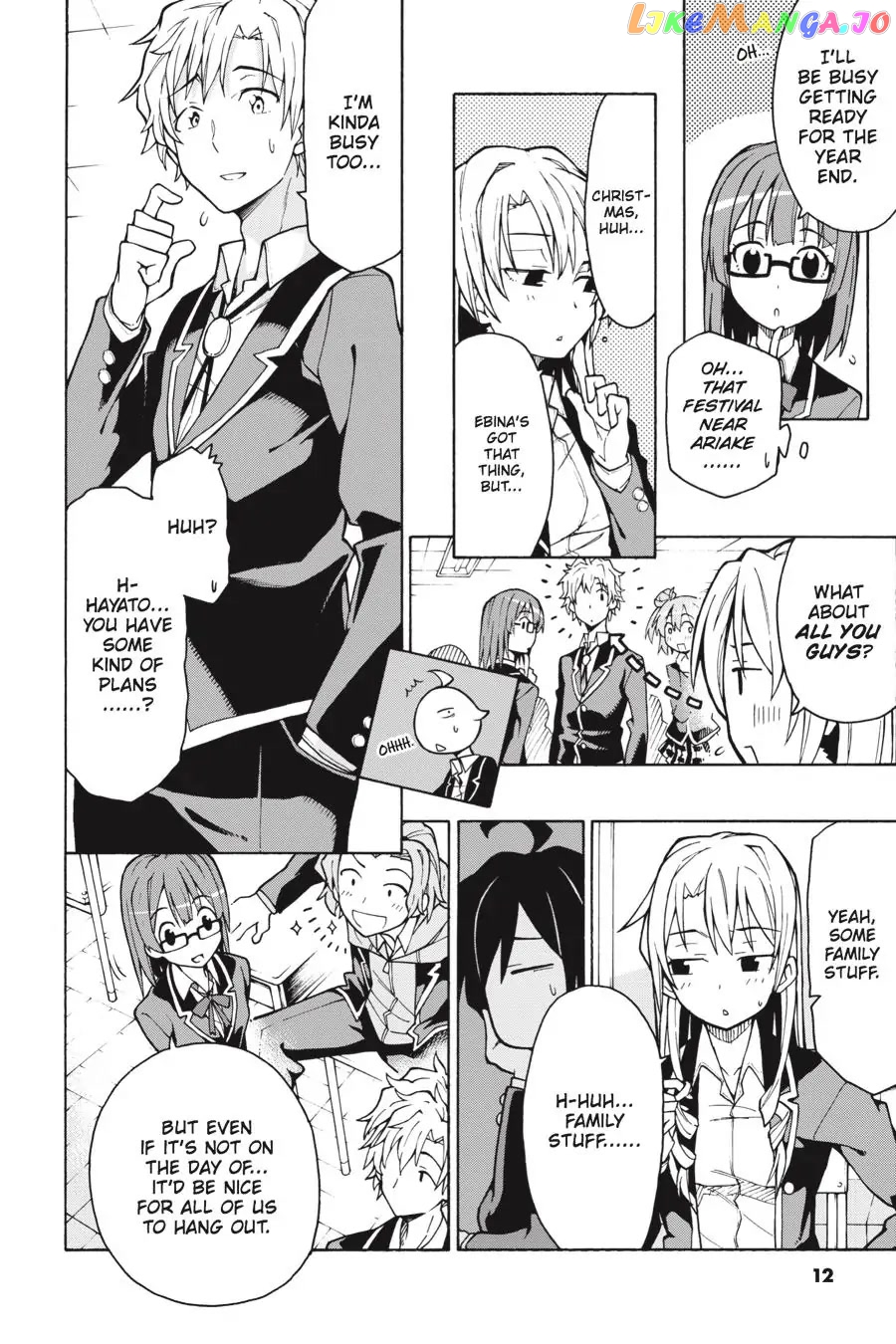 Yahari Ore no Seishun Rabukome wa Machigatte Iru. @ Comic chapter 59 - page 13