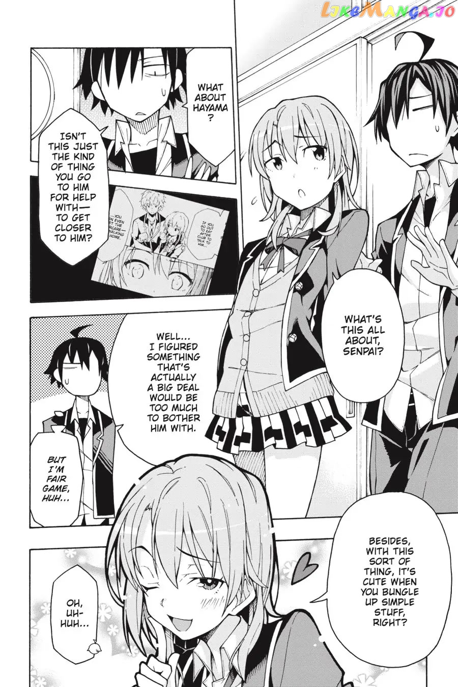 Yahari Ore no Seishun Rabukome wa Machigatte Iru. @ Comic chapter 59 - page 23