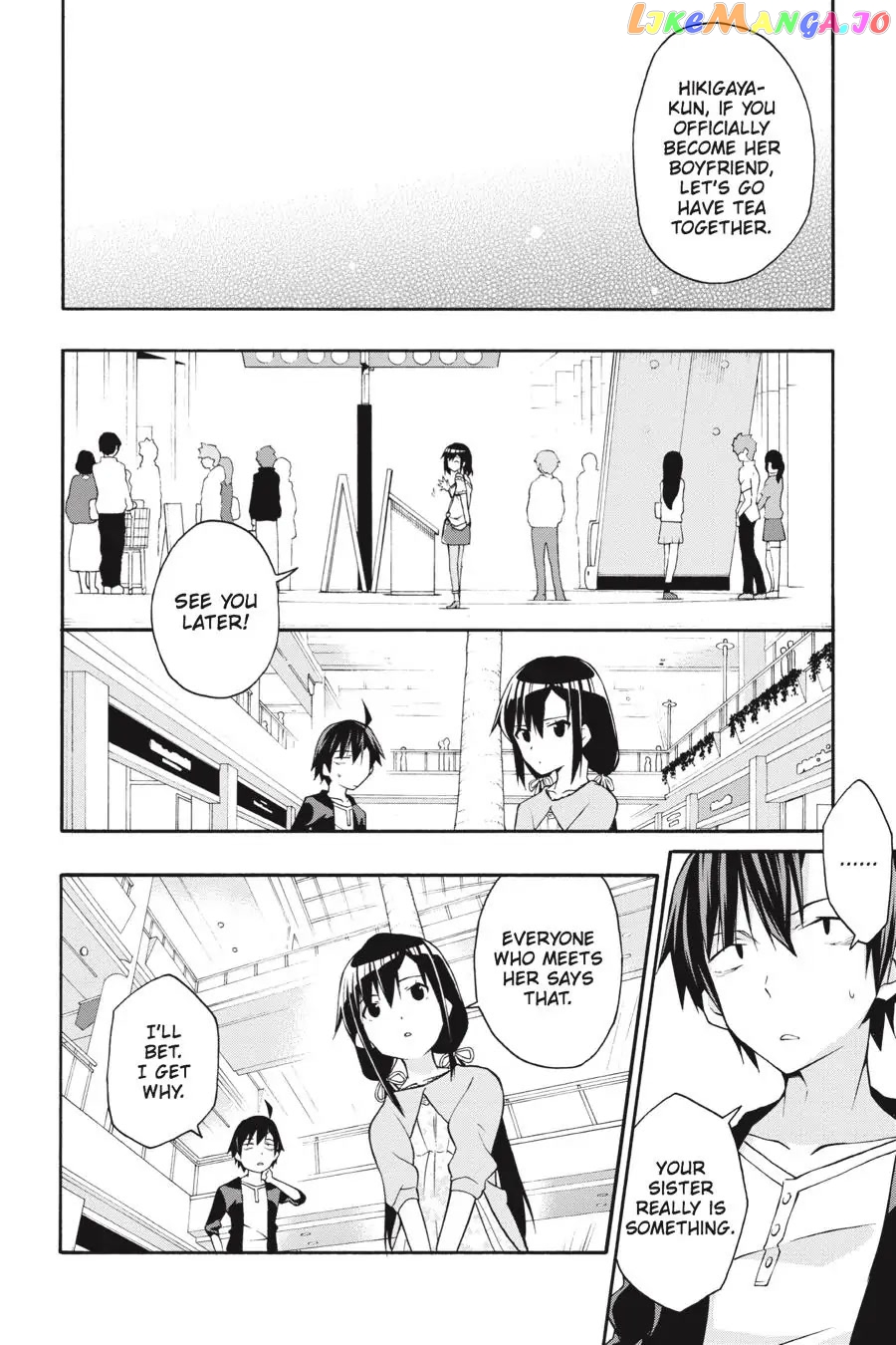Yahari Ore no Seishun Rabukome wa Machigatte Iru. @ Comic chapter 17 - page 10