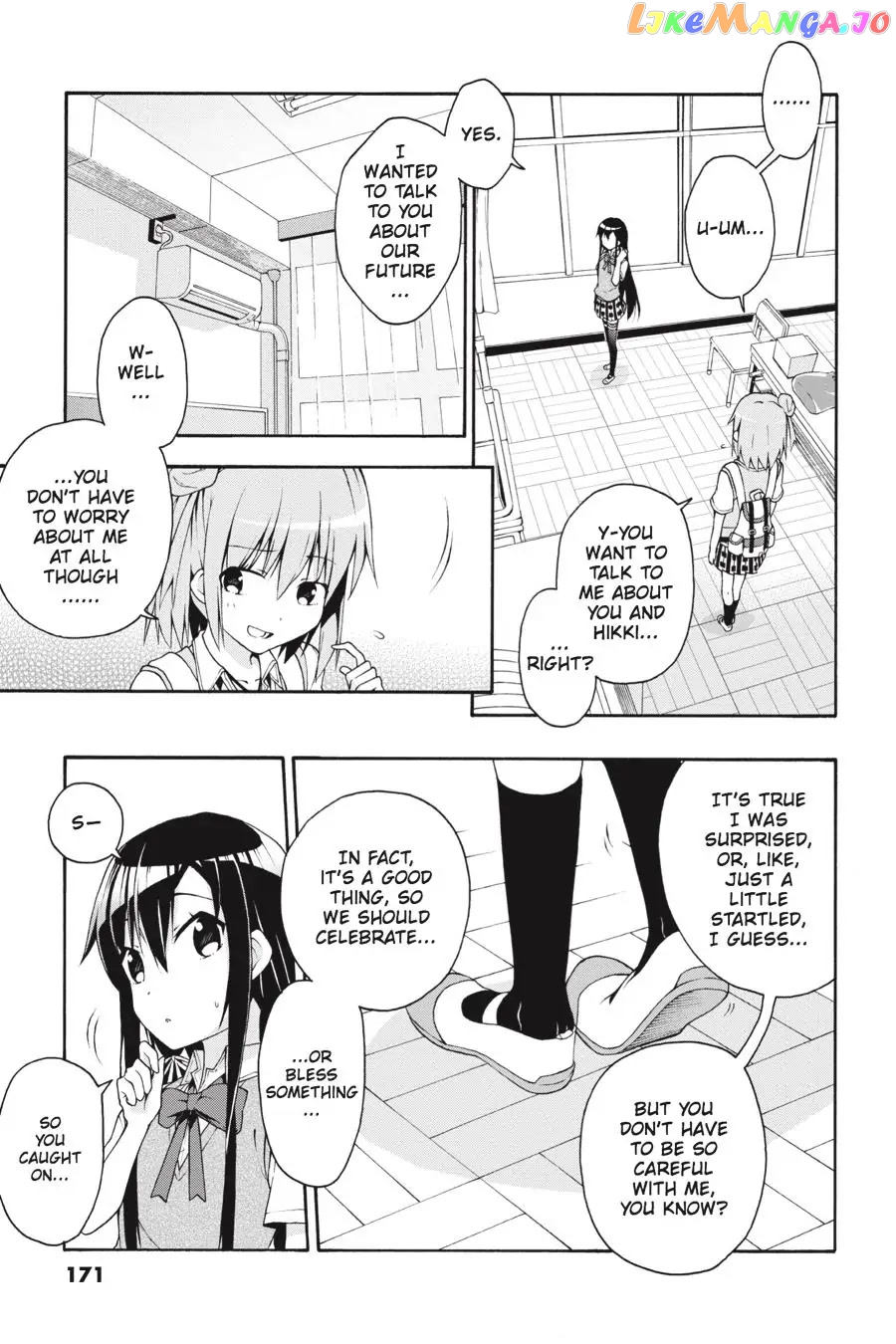 Yahari Ore no Seishun Rabukome wa Machigatte Iru. @ Comic chapter 17 - page 20