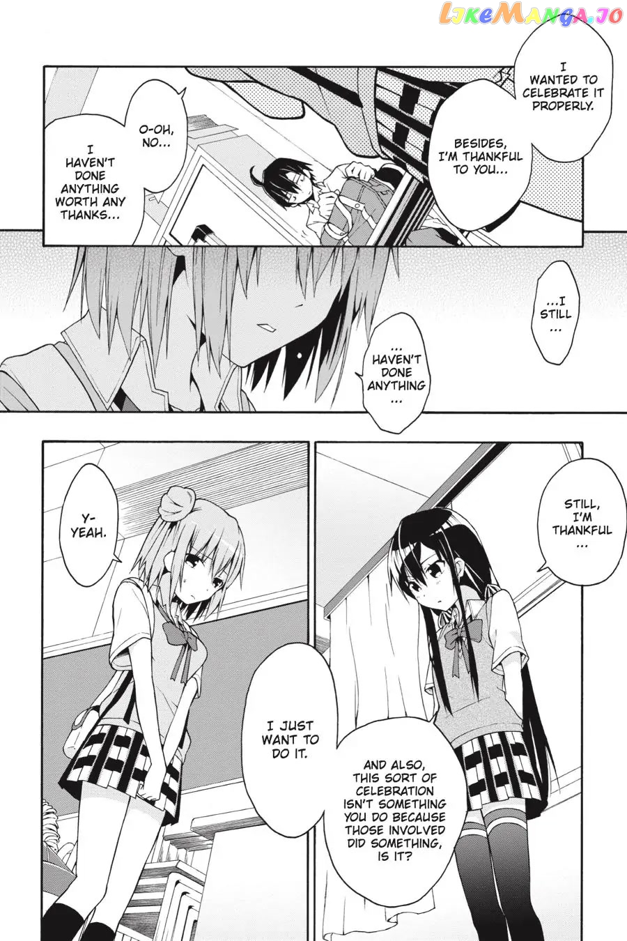 Yahari Ore no Seishun Rabukome wa Machigatte Iru. @ Comic chapter 17 - page 21
