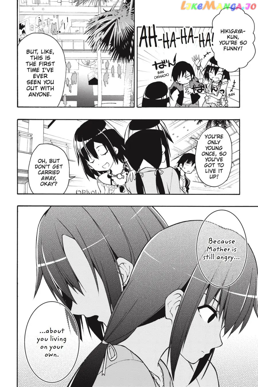 Yahari Ore no Seishun Rabukome wa Machigatte Iru. @ Comic chapter 17 - page 8