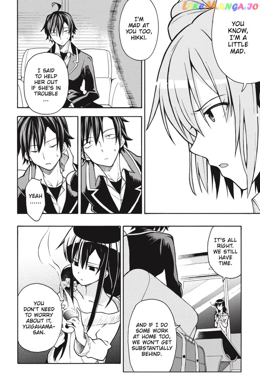 Yahari Ore no Seishun Rabukome wa Machigatte Iru. @ Comic chapter 39 - page 12