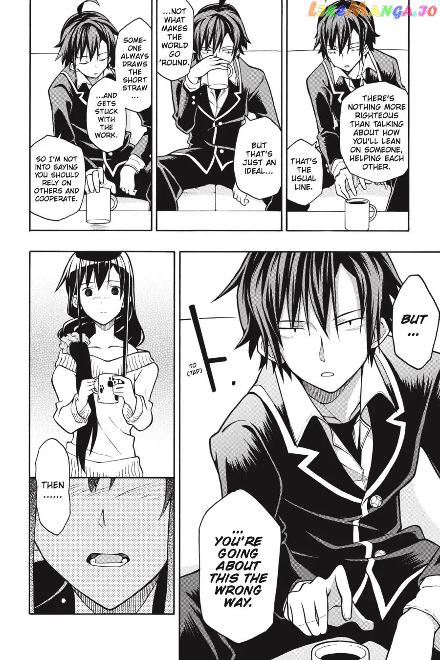 Yahari Ore no Seishun Rabukome wa Machigatte Iru. @ Comic chapter 39 - page 14