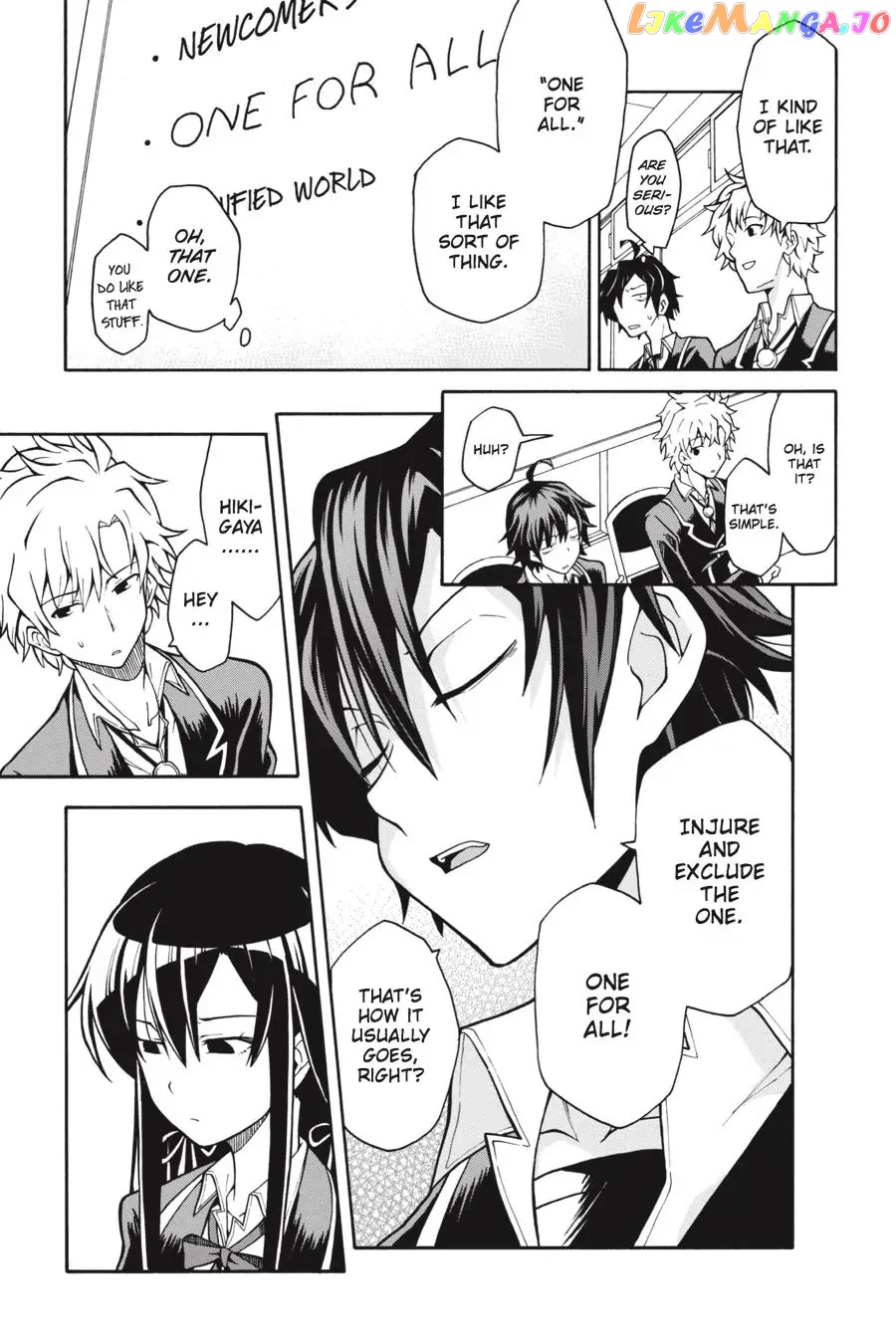 Yahari Ore no Seishun Rabukome wa Machigatte Iru. @ Comic chapter 39 - page 23
