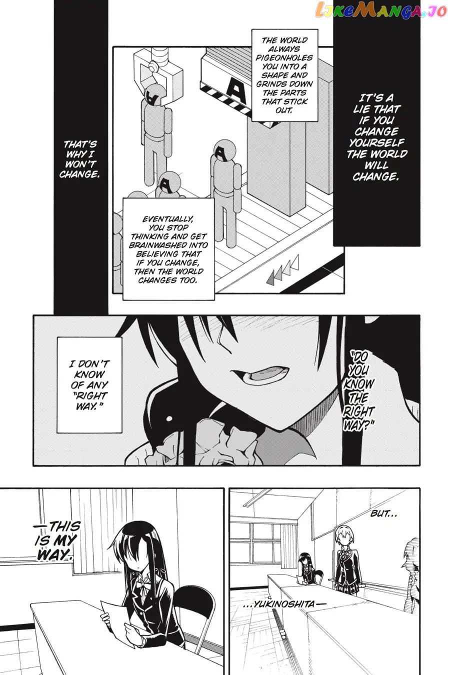Yahari Ore no Seishun Rabukome wa Machigatte Iru. @ Comic chapter 39 - page 29