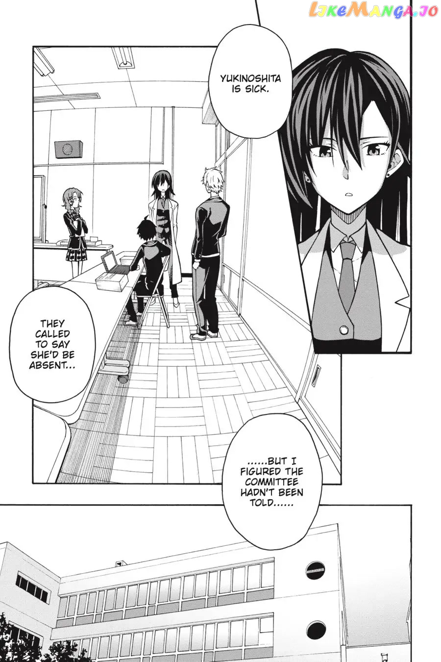 Yahari Ore no Seishun Rabukome wa Machigatte Iru. @ Comic chapter 39 - page 3