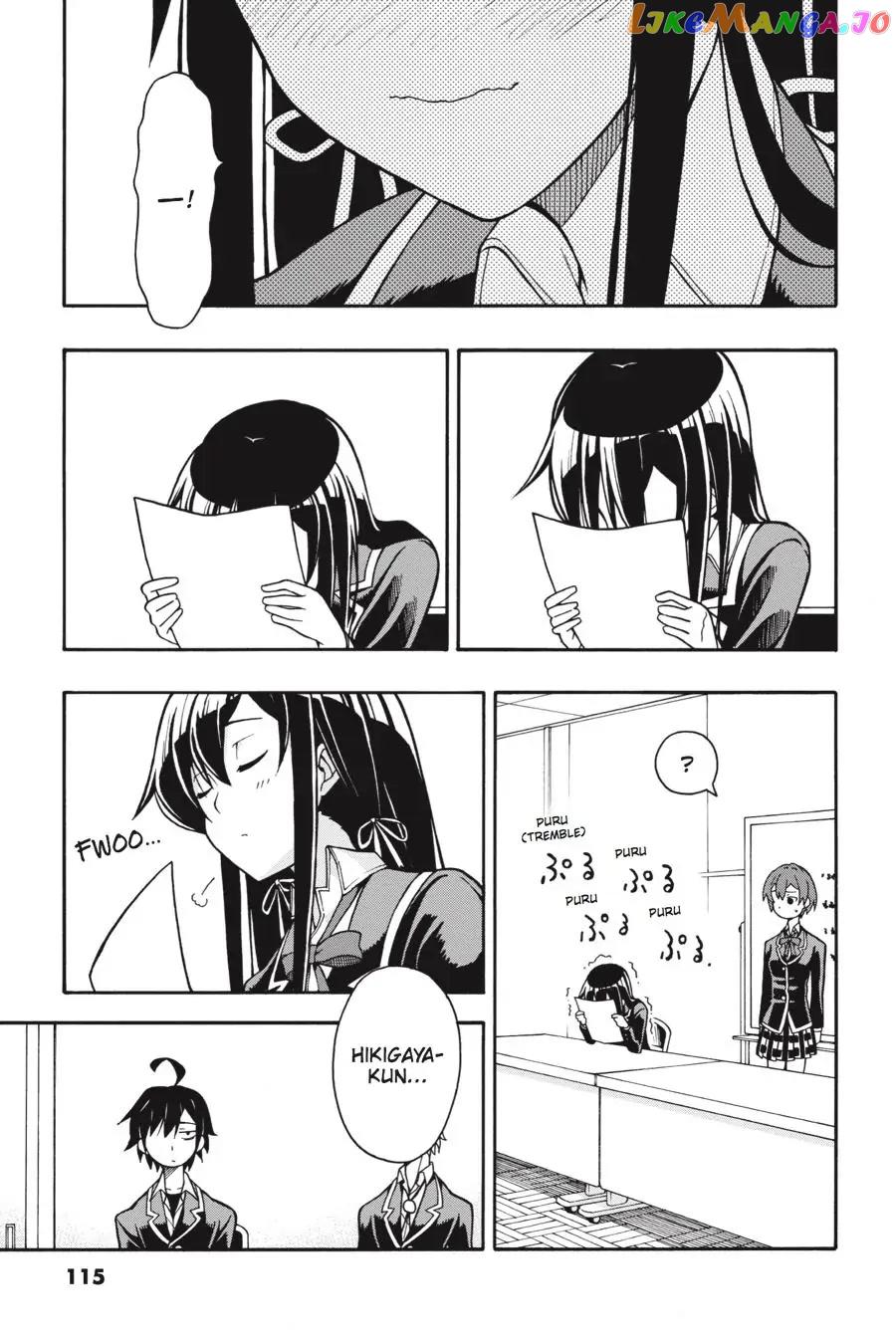 Yahari Ore no Seishun Rabukome wa Machigatte Iru. @ Comic chapter 39 - page 31
