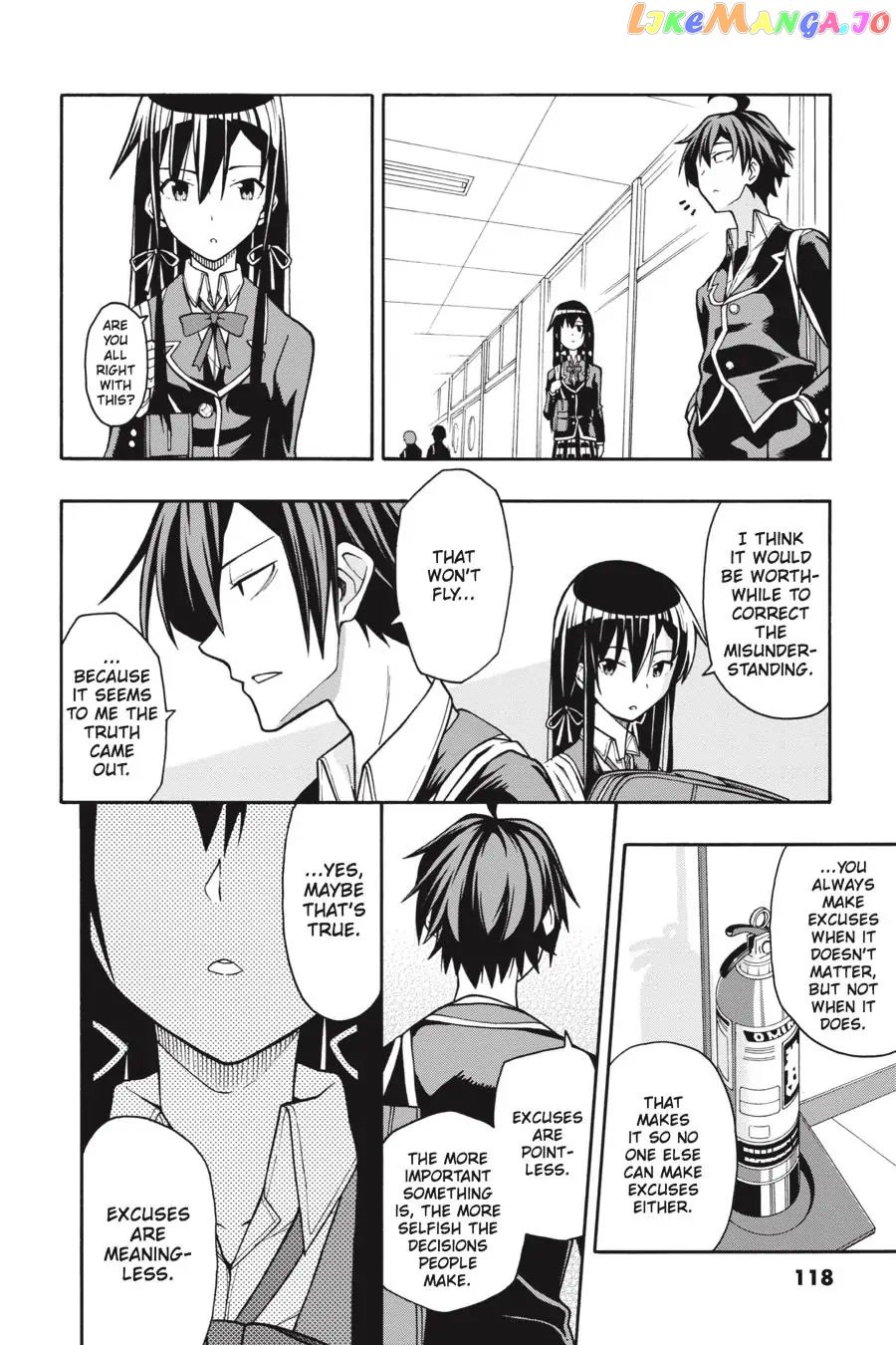 Yahari Ore no Seishun Rabukome wa Machigatte Iru. @ Comic chapter 39 - page 34