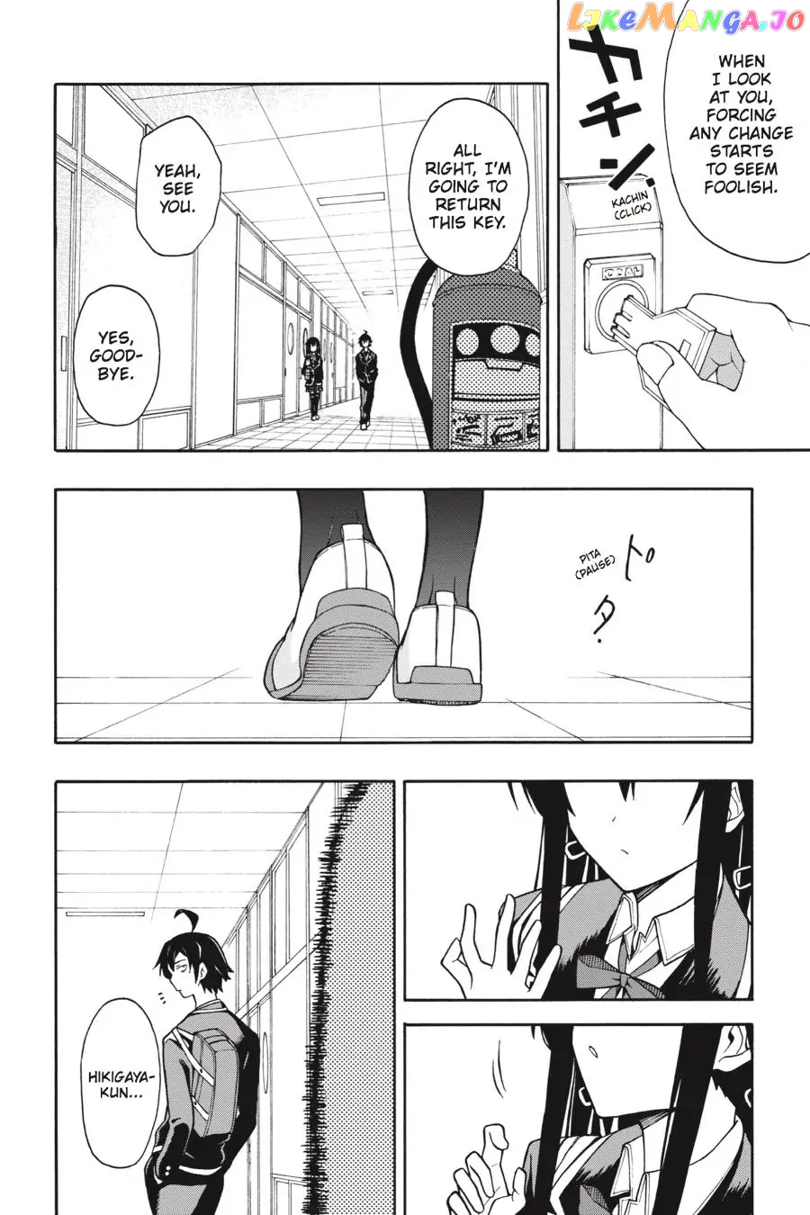 Yahari Ore no Seishun Rabukome wa Machigatte Iru. @ Comic chapter 39 - page 36