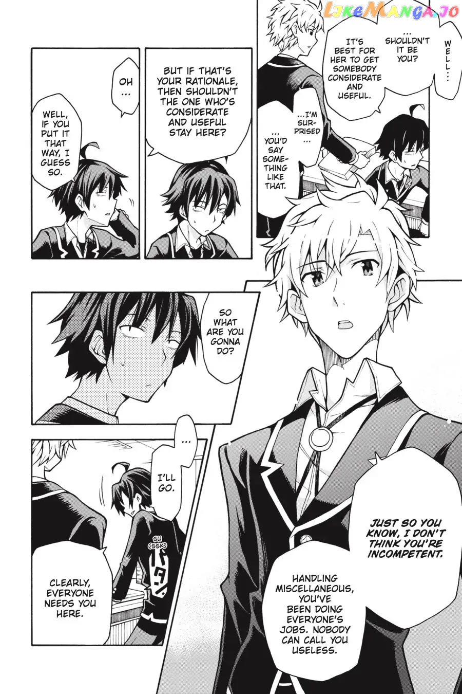 Yahari Ore no Seishun Rabukome wa Machigatte Iru. @ Comic chapter 39 - page 6