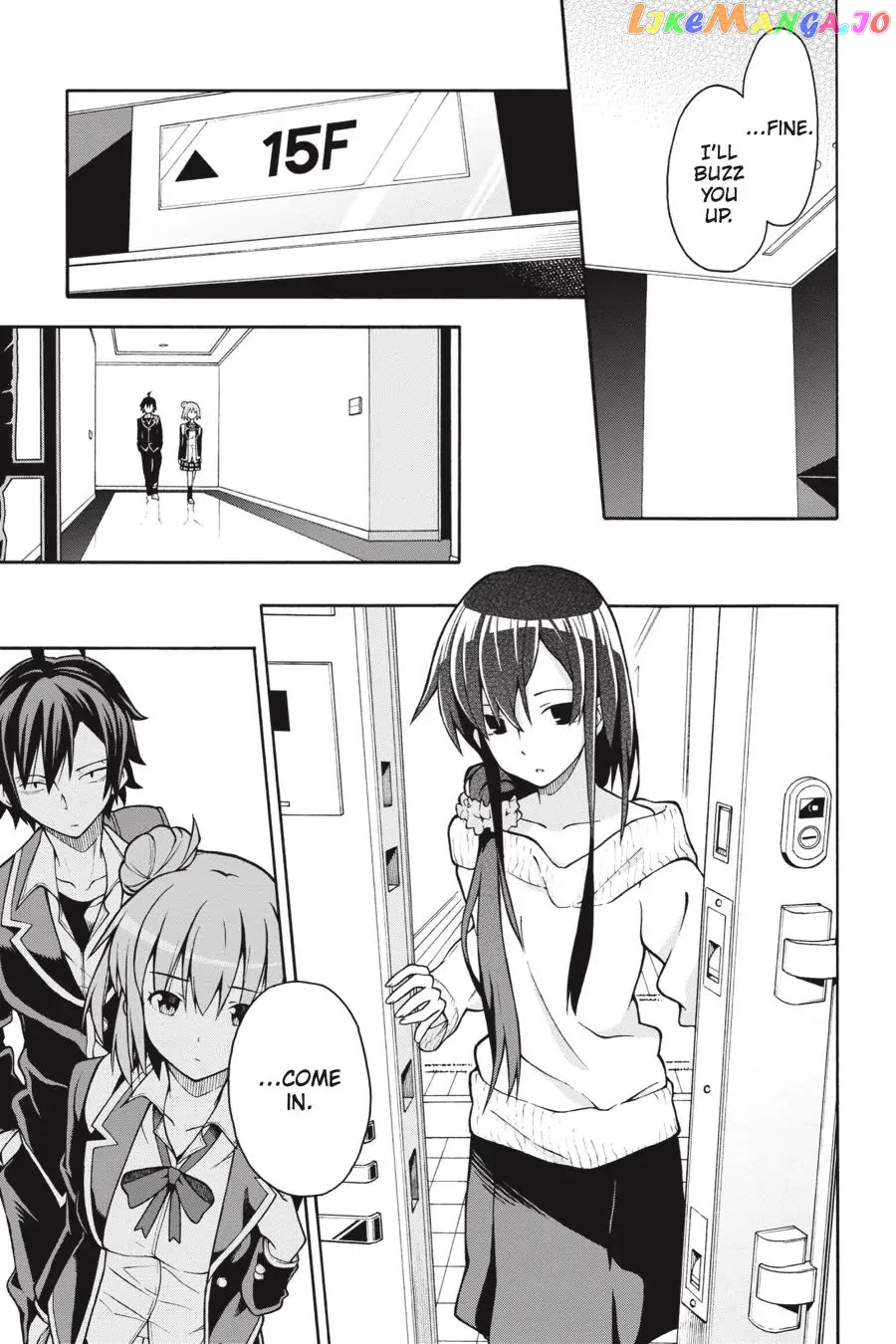 Yahari Ore no Seishun Rabukome wa Machigatte Iru. @ Comic chapter 39 - page 9