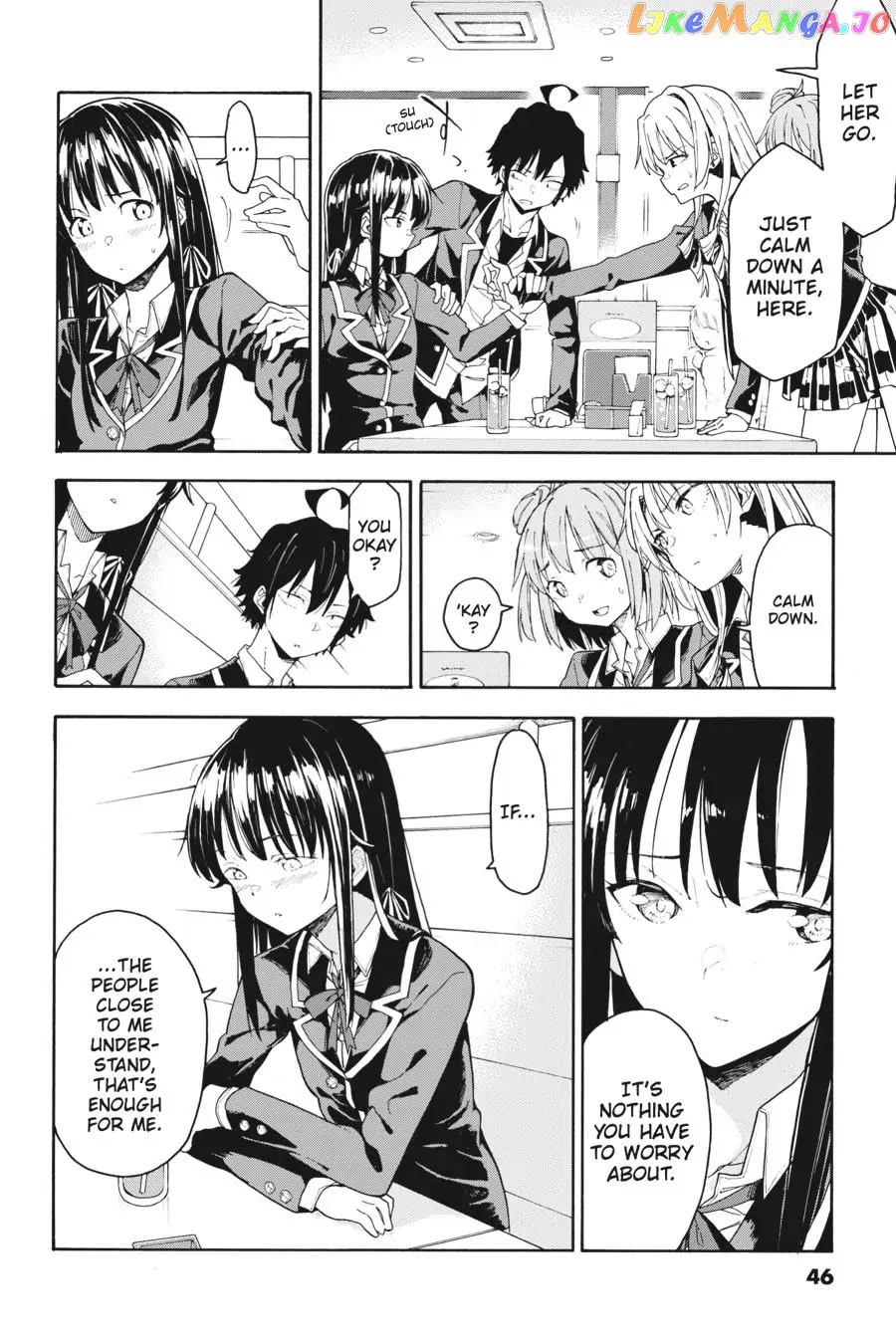 Yahari Ore no Seishun Rabukome wa Machigatte Iru. @ Comic chapter 77 - page 12