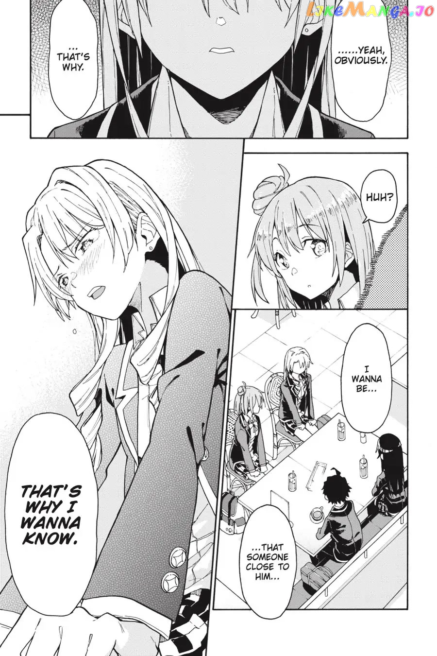 Yahari Ore no Seishun Rabukome wa Machigatte Iru. @ Comic chapter 77 - page 13