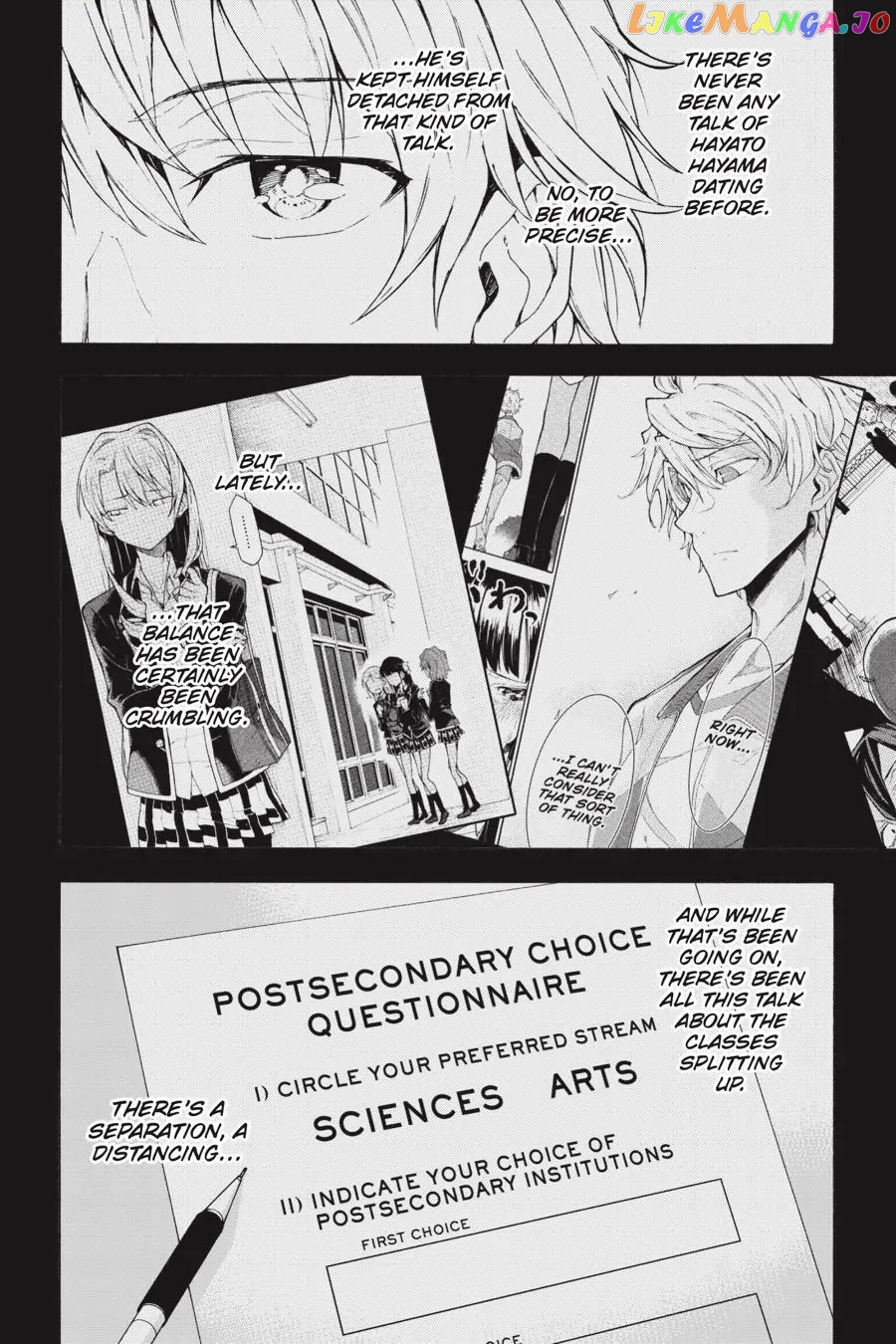 Yahari Ore no Seishun Rabukome wa Machigatte Iru. @ Comic chapter 77 - page 17