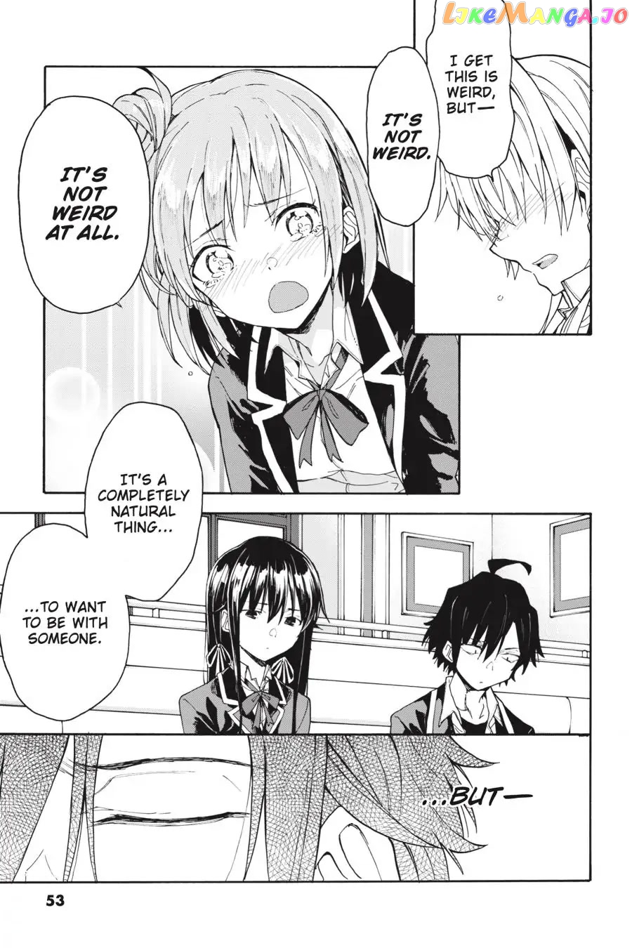 Yahari Ore no Seishun Rabukome wa Machigatte Iru. @ Comic chapter 77 - page 19