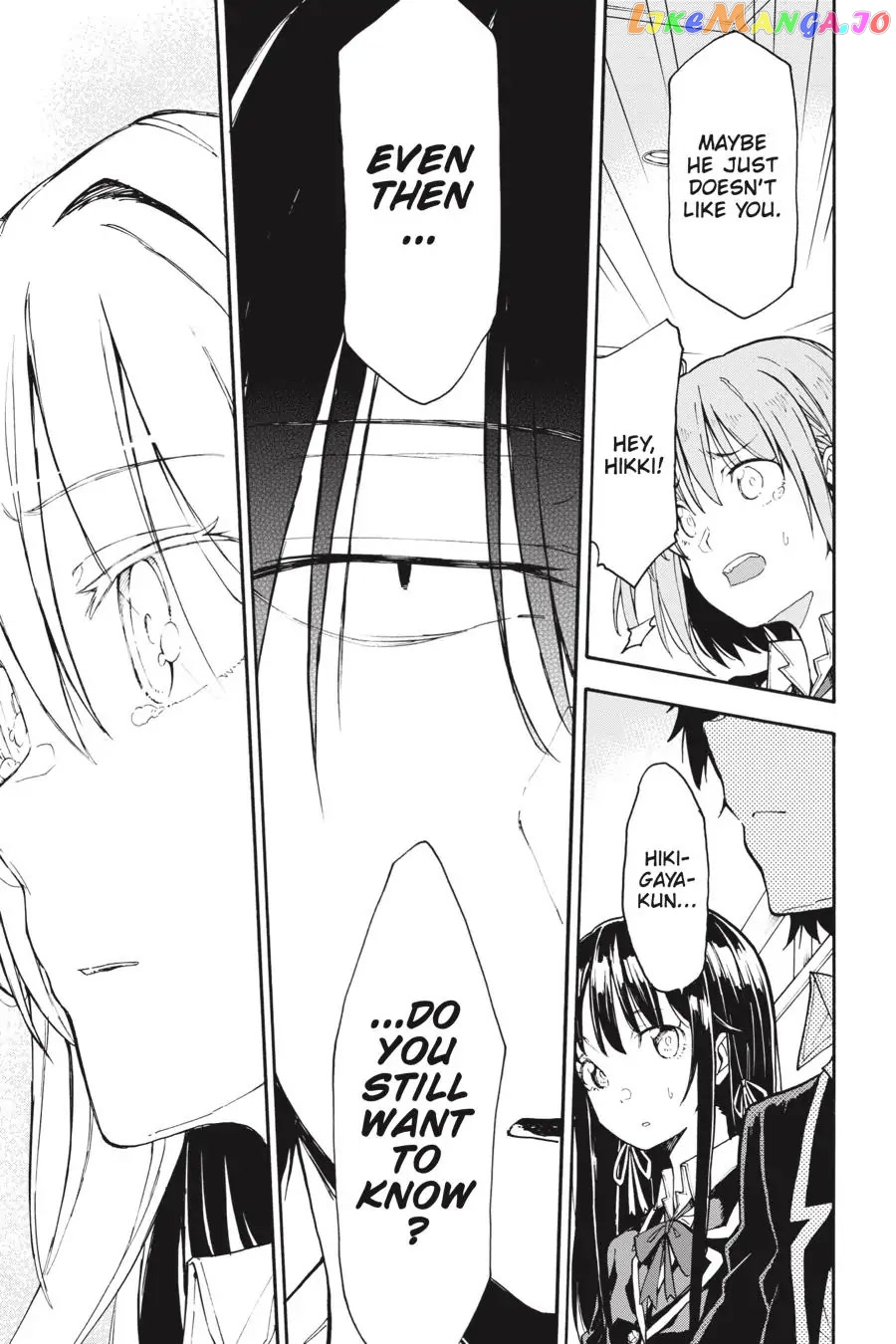 Yahari Ore no Seishun Rabukome wa Machigatte Iru. @ Comic chapter 77 - page 21
