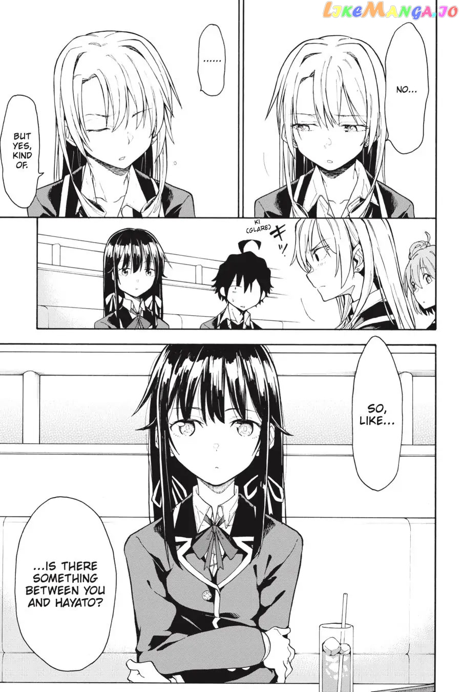 Yahari Ore no Seishun Rabukome wa Machigatte Iru. @ Comic chapter 77 - page 3