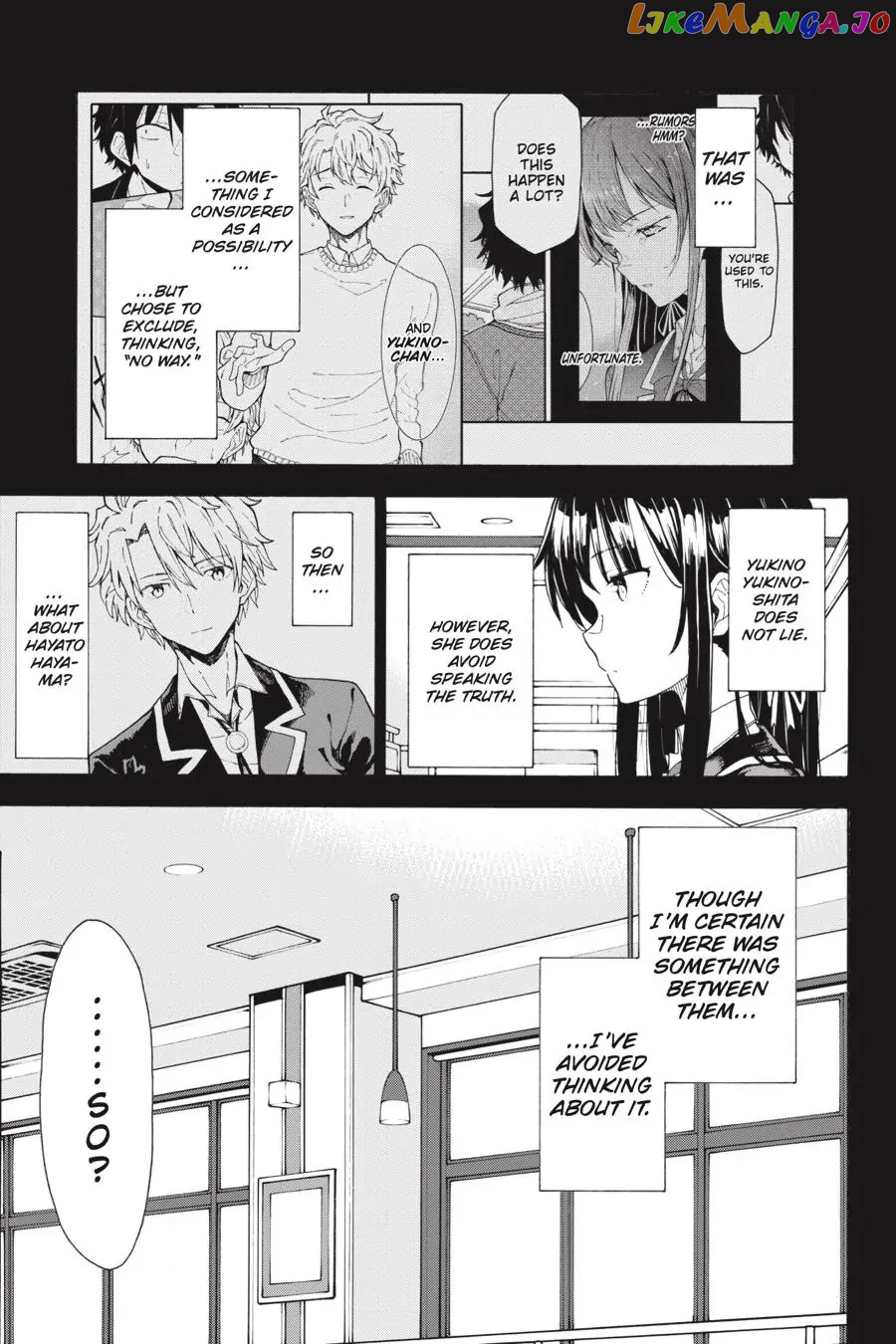 Yahari Ore no Seishun Rabukome wa Machigatte Iru. @ Comic chapter 77 - page 7