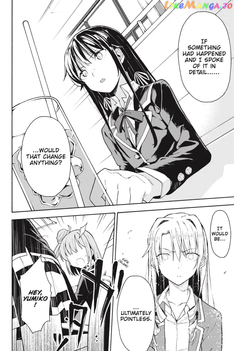 Yahari Ore no Seishun Rabukome wa Machigatte Iru. @ Comic chapter 77 - page 8